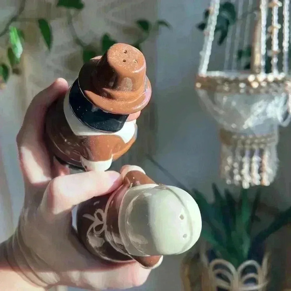 Publix 2001 The Pilgrim Pair Salt & Pepper Shakers - Thanksgiving Collectibles - Picture 5 of 8